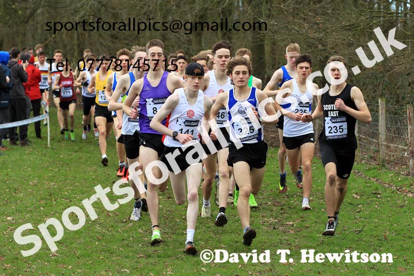 Mens Under-20s 2022 CAU Inter Counties Cross Country, Prestwold Hall, Loughborough.  Photo: David T. Hewitson/Sports for All Pics
